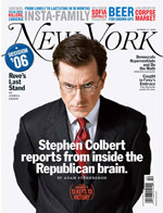 Stephen Colbert in New York Magazine - October 16, 2006